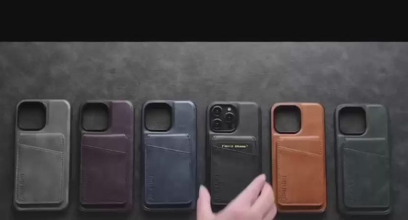 Detachable Magnetic Leather Wallet Phone Case Wireless Charging Cover for iPhone 13 14 Plus 15 16 Pro Max